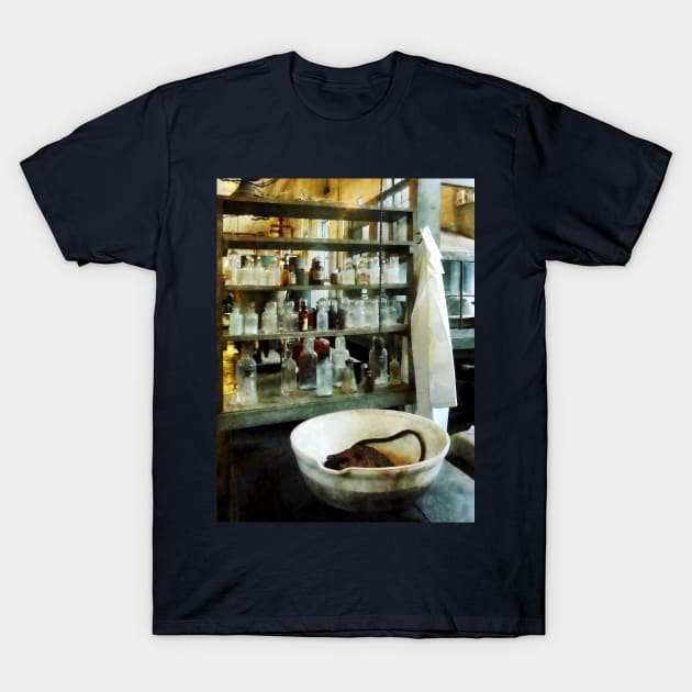 Crucible and Lab Coat T-Shirt by SusanSavad
